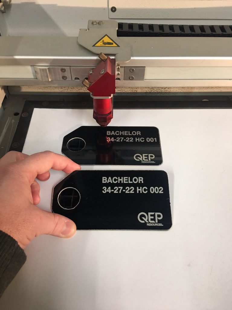 industrial laser engraving
