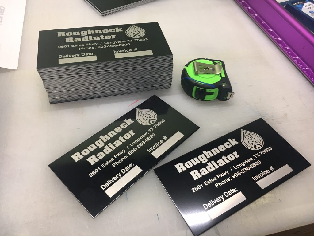 industrial laser engraving