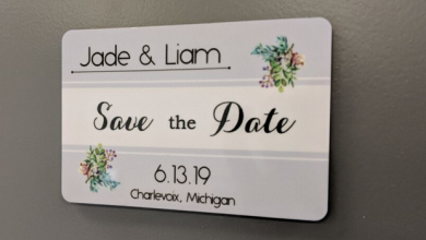 save the date magnet