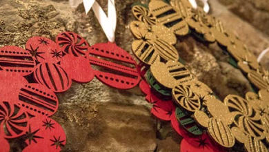 laser Cut Christmas wreaths