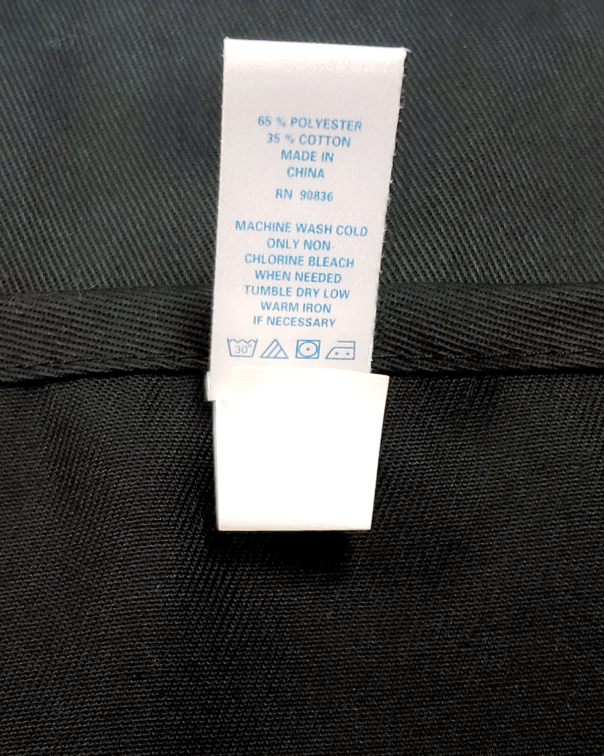 stahls garment label