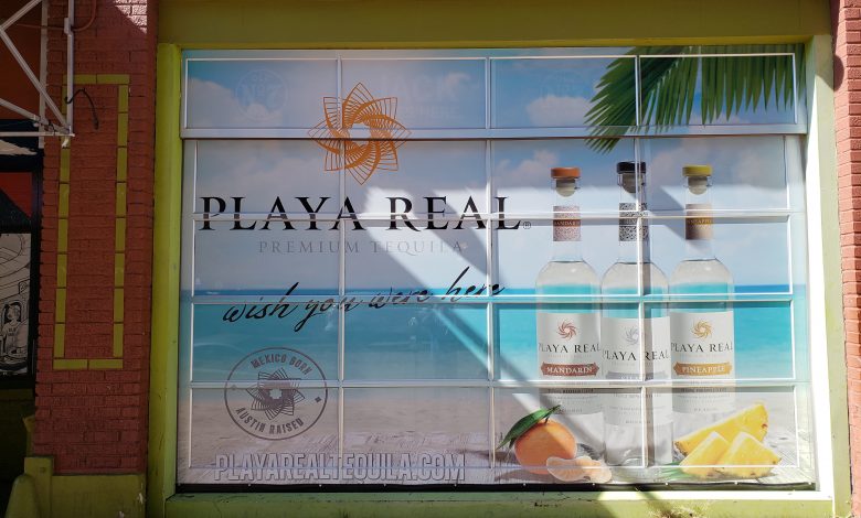 Ink Monstr's Reed Silberman says he'll use 54-inch or 60-inch wide media, which is typical for building wraps, as well as the appropriate overlap. Image courtesy of Ink Monstr.