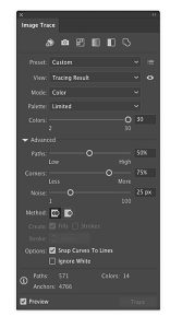 coreldraw power trace