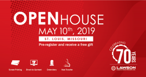 Lawson Screen & Digital Products hosts a May 10 open house