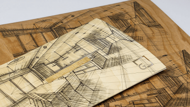 engraved paper catalog cover
