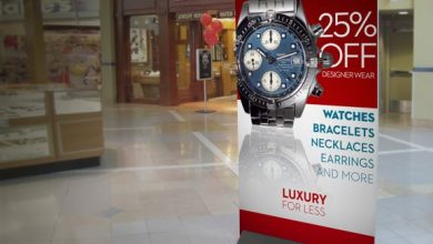 Mall signage by Roland DGA