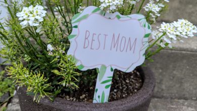 Mother's Day garden stake sublimation