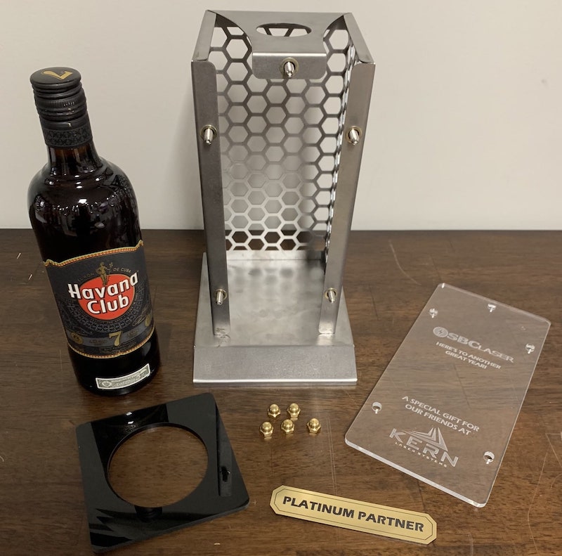 materials and parts for kern custom gift logo