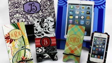 smart phone tablet stands monogram
