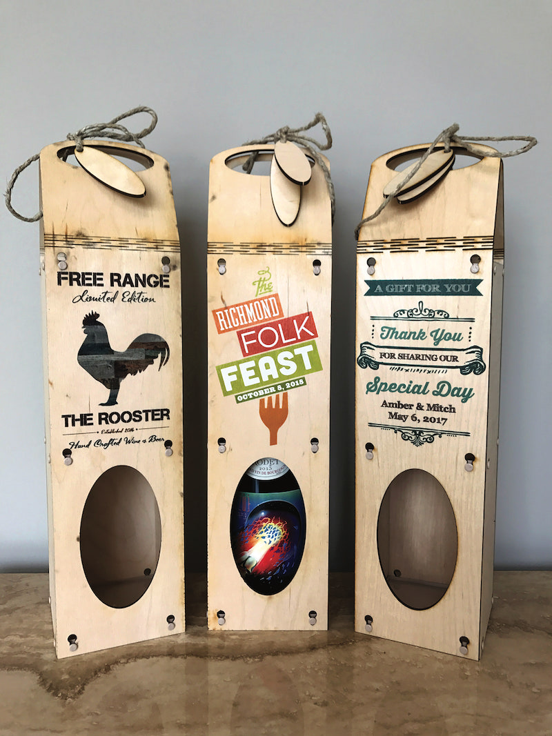 uv wine crates