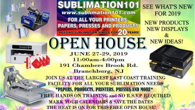sublimation101 June 2019 open house