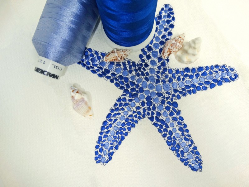 embroidery fish