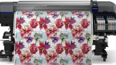large-format sublimation printing epson printer heat transfer fabric pattern
