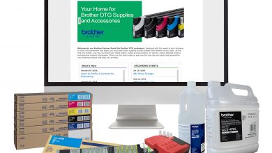 The one-stop website allows customers to easily make purchases and stay informed on the latest Brother DTG announcements.Â 