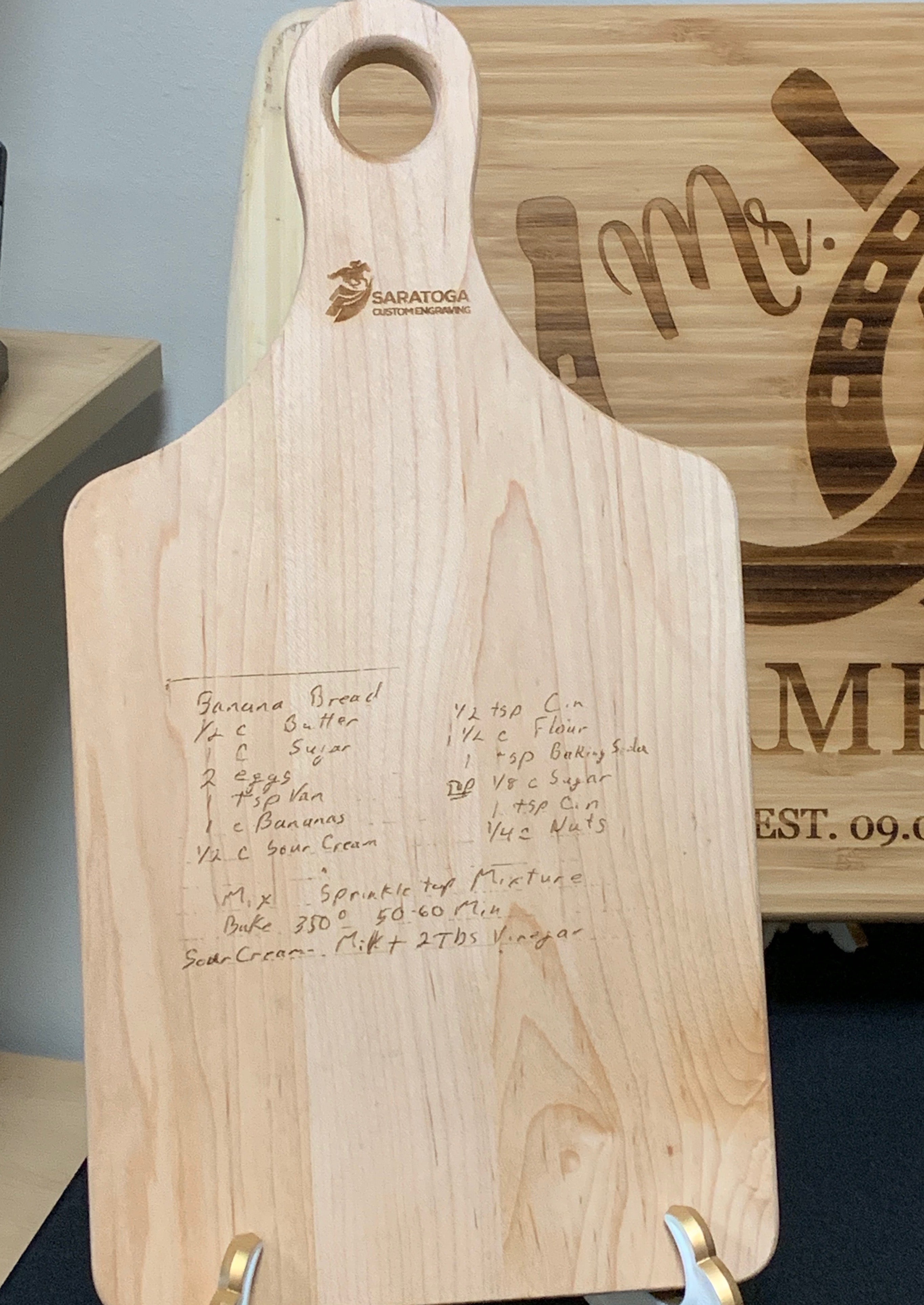 Projects like this one with the handwritten recipe, can get emotional according to VanPelt. 