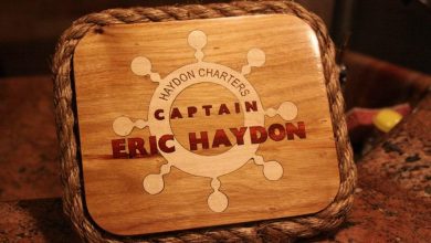 wood plaque Doug green express yourself Austin laser engraving