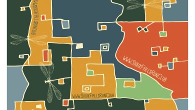 running buff 9th street designs shot roti Sioux Falls running club