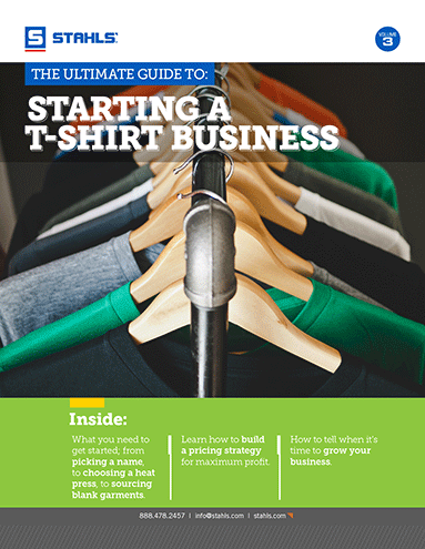 how to start a tshirt business ebook cover