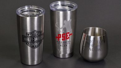 metal surfaces tumblers rayzist Liz Haas sandcarving