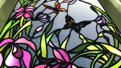 stained glass UV printing