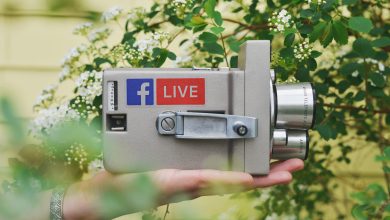 video camera live videos Facebook Instagram small business marketing