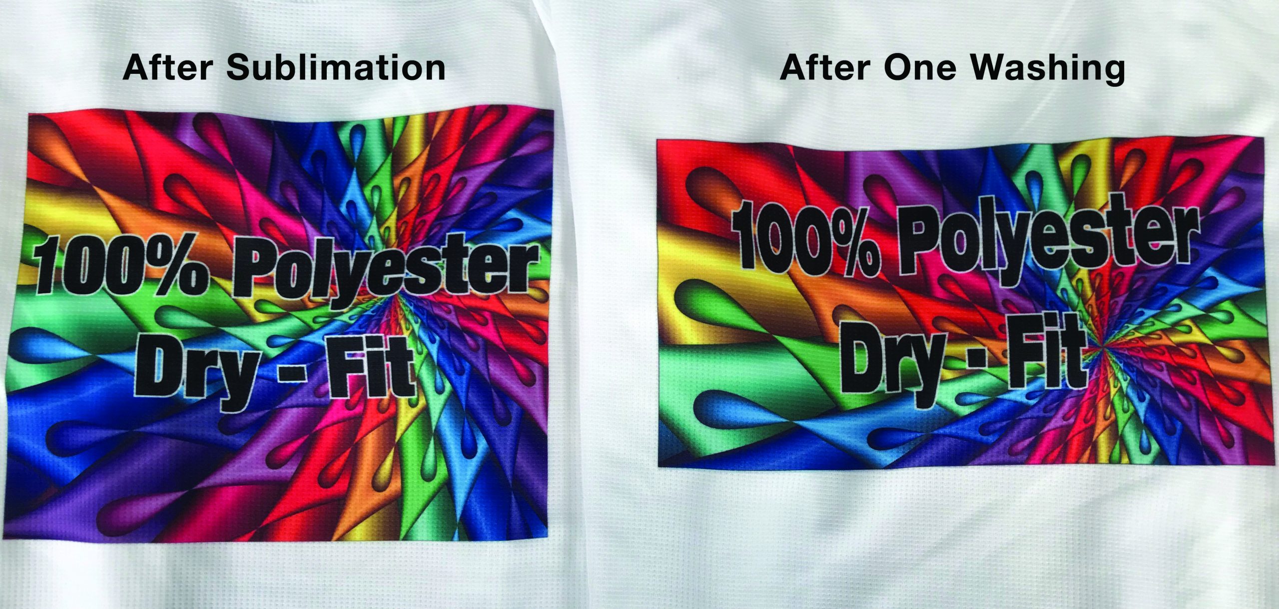 Sublimation on 100% Cotton T-shirt! (it won't wash out!) 