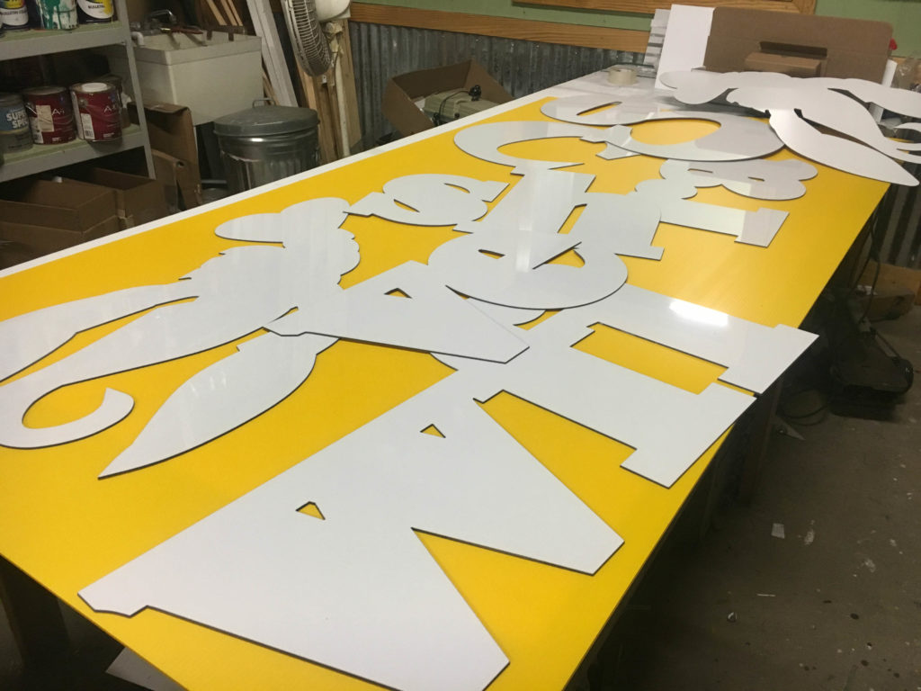 signage letters