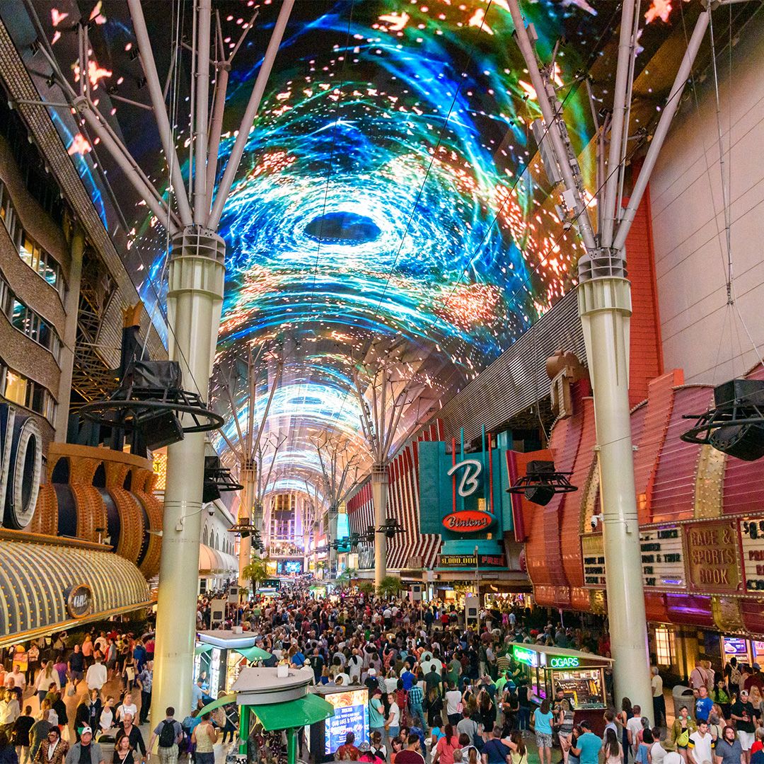 Watchfire Signs Completes Las Vegas Fremont Street Renovation ...