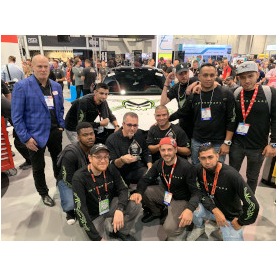 The crew from MetroWrapz took home the hardware for the second straight year in Avery Dennison's Wrap Like A King contest.