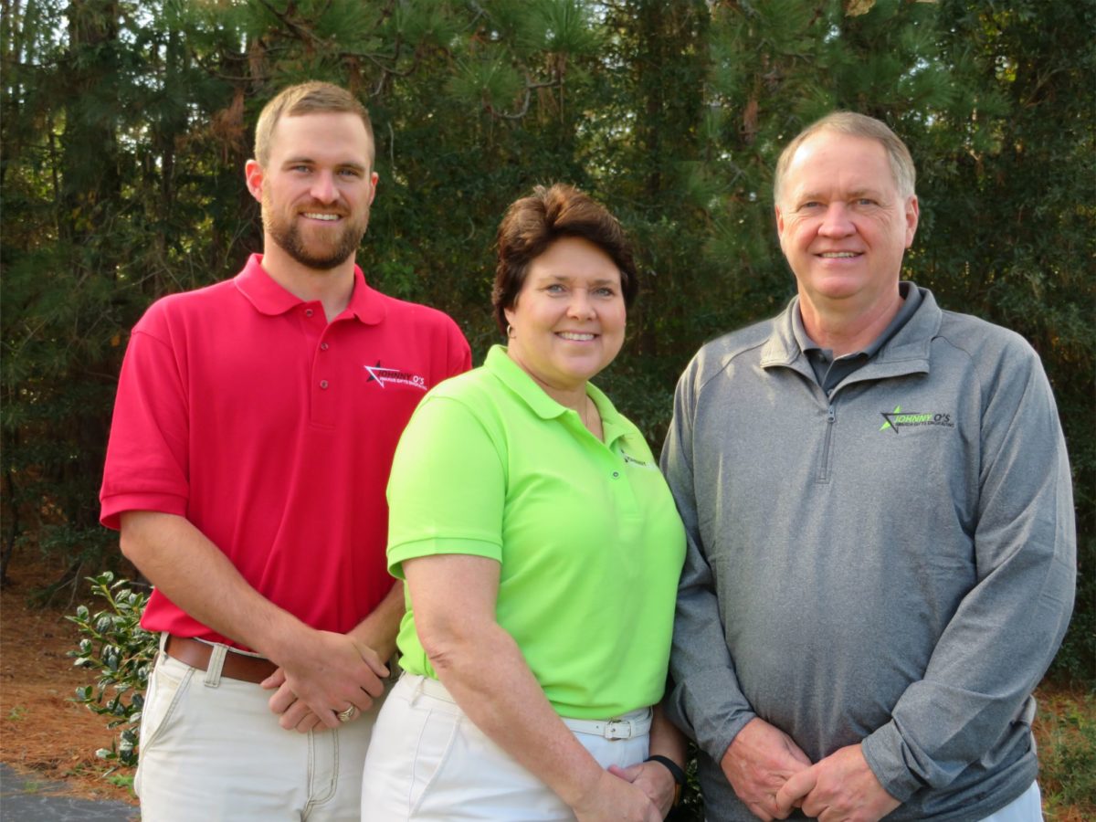 Johnny Martha Bryce Owen family business trophy Johnny O's Awards North Carolina