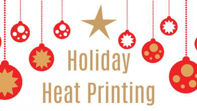 holiday heat printing