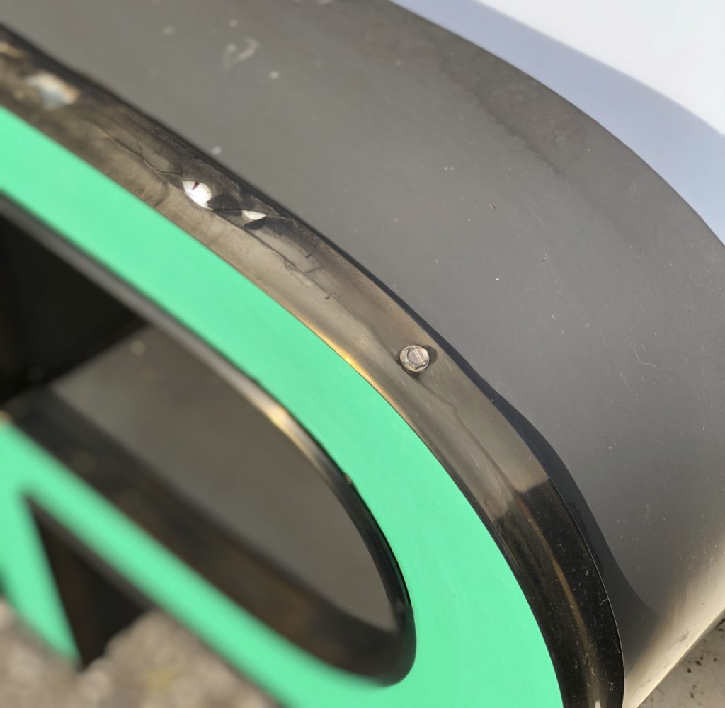 Heat can be a major factor affecting sign design and installation.