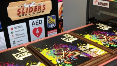 uv printing wood plaque award