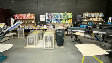 screen printing business (Image courtesy A&P Master Images)