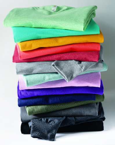 Iconic Color Stack (Image courtesy Fruit of the Loom/JERZEES)
