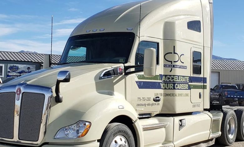 Teton Signs & Graphics did this wrap on a Kenworth for a truck driver school in their area.