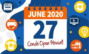 Condé open house June 2020 sublimation decorators