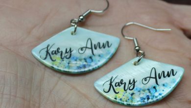 lumashell earrings jewelry sublimation profit customizable customers tutorial