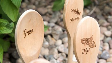Epilog wooden spoons garden markers laser engraving tutorial try this