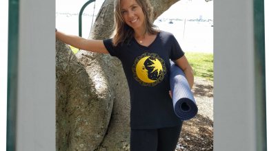 yoga teacher award heat transfer t-shirt decorating apparel soft versus hard substrates