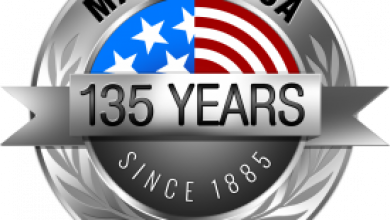 135 yr made in usa badge 2