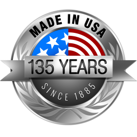 135 yr made in usa badge 2