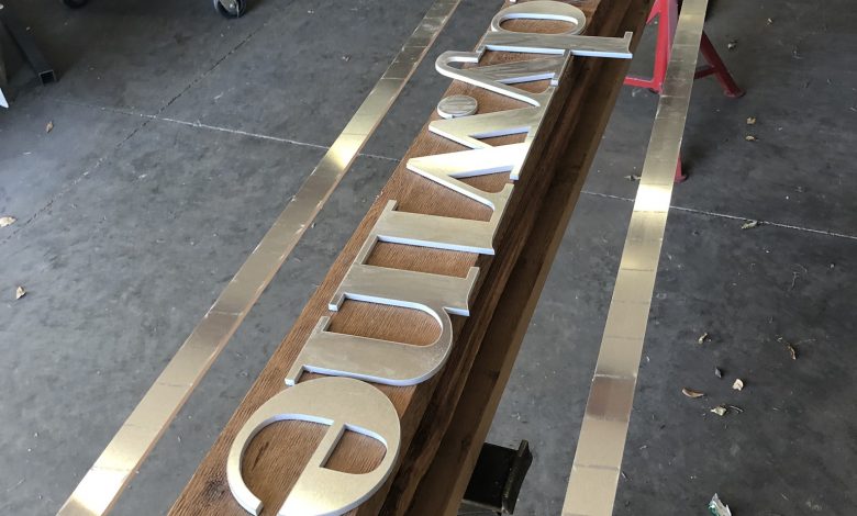 The Making of a Wood and Metal Hybrid Sign | GRAPHICS PRO