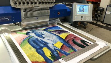 Single-Head Embroidery Machine