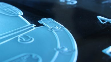 Explore options like stage-carved glass, color-filling, reverse etching and back blasting. (Image: www.ikonicsimaging.com)
