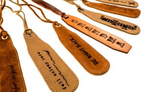 engraving leather
