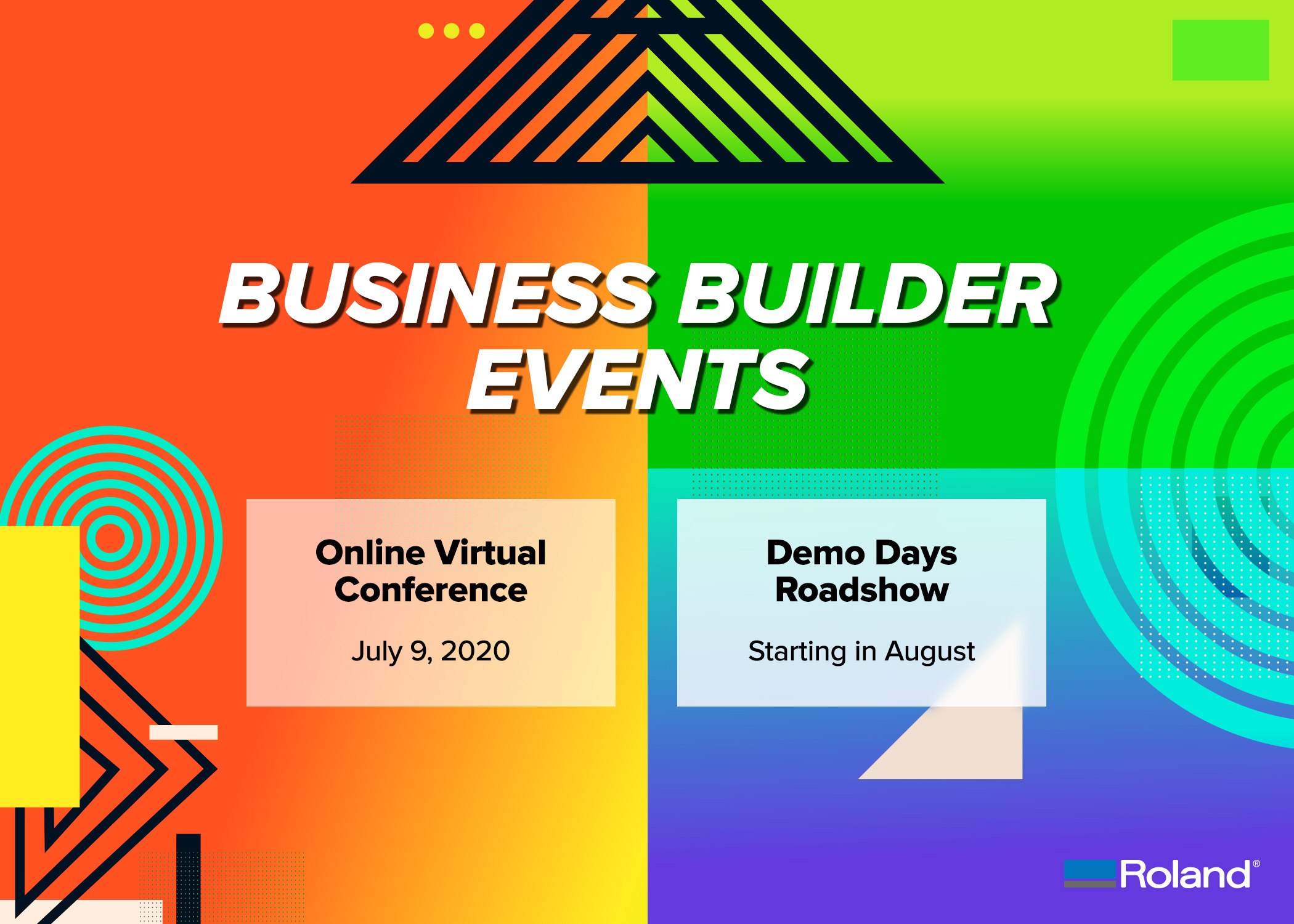 Image Roland DGA Business Builder Event Series