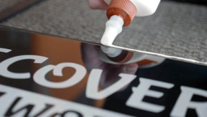 36 gluing laser cut frame