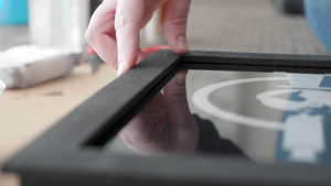 37 assembling laser cut frame