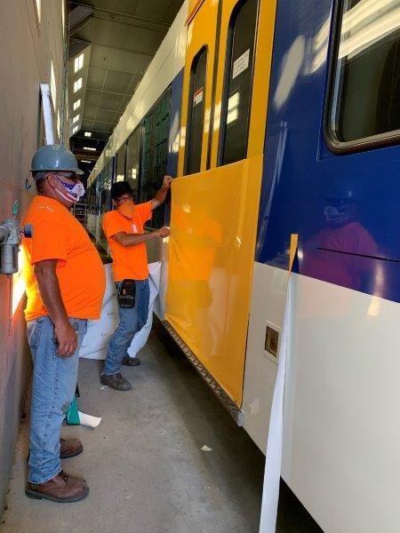 NJ Transit vehicle wraps